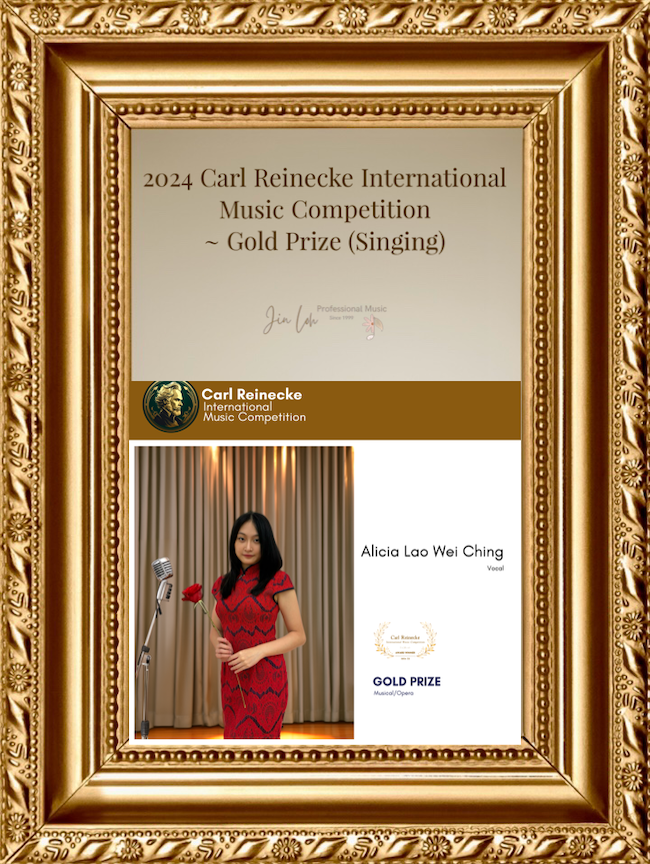 2024 Carl Reinecke International Music Competition (Alicia Lao)