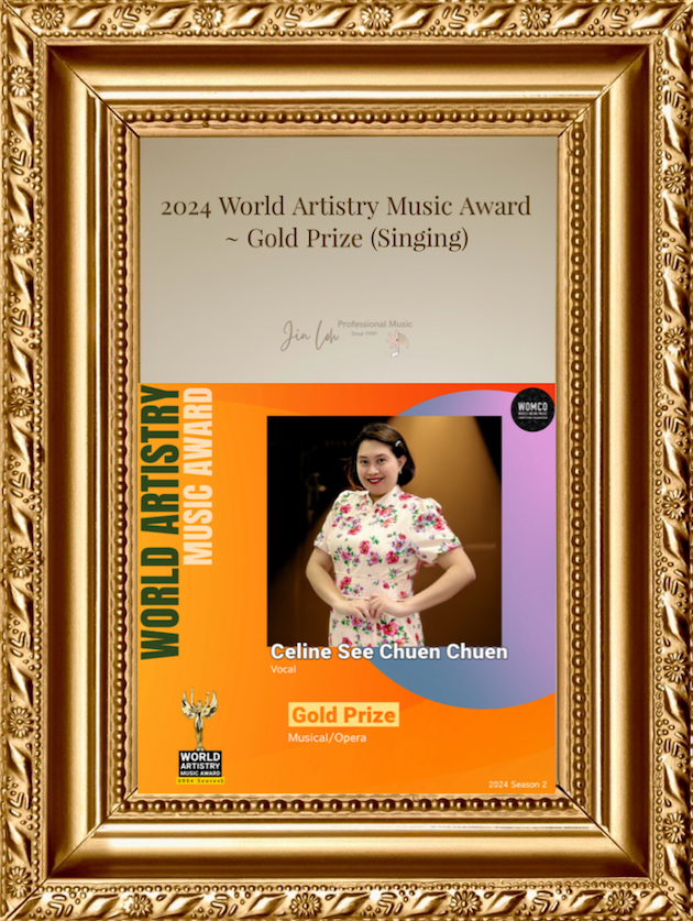 2024 World Artistry Music Award (Celine See)