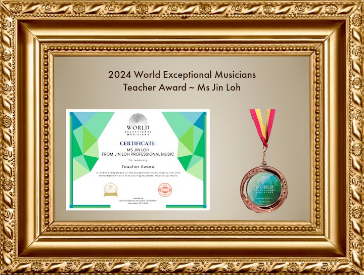 2024 World Exceptional Musicians Teacher Award