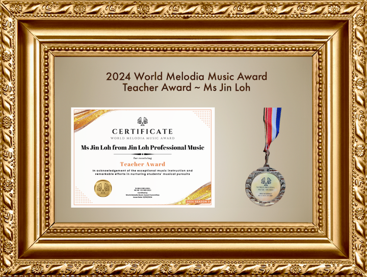 2024 World Melodia Music Award Teacher Award